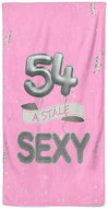 IMPAR Osuška Stále sexy – růžová - 54 let - Bath Towel