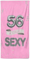 IMPAR Osuška Stále sexy – růžová - 56 let - Bath Towel