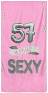 IMPAR Osuška Stále sexy – růžová - 57 let - Bath Towel