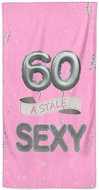 IMPAR Osuška Stále sexy – růžová - 60 let - Bath Towel