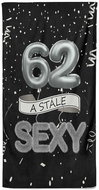 IMPAR Osuška Stále sexy – černá - 62 let - Bath Towel