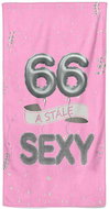 IMPAR Osuška Stále sexy – růžová - 66 let - Bath Towel