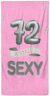 IMPAR Osuška Stále sexy – růžová - 72 let - Bath Towel