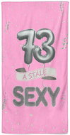 IMPAR Osuška Stále sexy – růžová - 73 let - Bath Towel