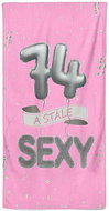 IMPAR Osuška Stále sexy – růžová - 74 let - Bath Towel