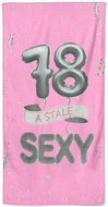 IMPAR Osuška Stále sexy – růžová - 78 let - Bath Towel