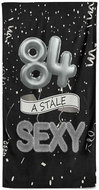 IMPAR Osuška Stále sexy – černá - 84 let - Bath Towel