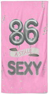 IMPAR Osuška Stále sexy – růžová - 86 let - Bath Towel