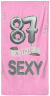 IMPAR Osuška Stále sexy – růžová - 87 let - Bath Towel
