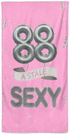 IMPAR Osuška Stále sexy – růžová - 88 let - Bath Towel