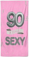 IMPAR Osuška Stále sexy – růžová - 90 let - Bath Towel