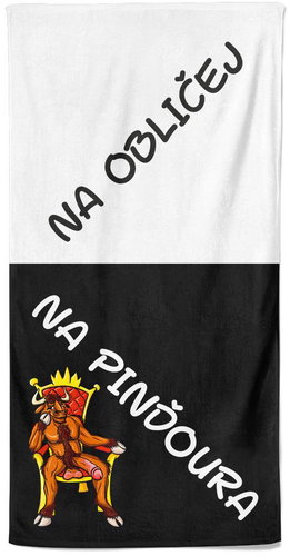 IMPAR Osuška Na obličej a na pinďoura - Bath Towel - Main image