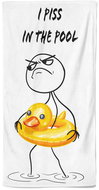 IMPAR Osuška I piss in the pool - Bath Towel