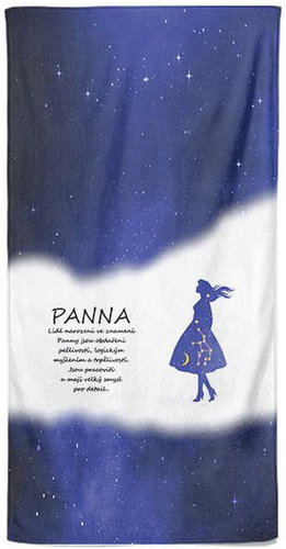 IMPAR Osuška Panna (23.8. - 22.9.) - modrá - Bath Towel - Main image
