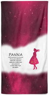IMPAR Osuška Panna (23.8. - 22.9.) - červená - Bath Towel