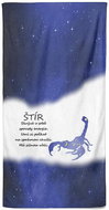 IMPAR Osuška Štír (23.10. - 22.11.) - modrá - Bath Towel