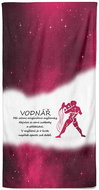 IMPAR Osuška Vodnář (21.1. - 20.2.) - červená - Bath Towel