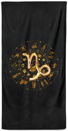 IMPAR Osuška symbol Znamení Kozoroh (22.12. - 20.1.) - Bath Towel