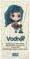 IMPAR Osuška Znamení pro děti -  Vodnář (21.1. - 20.2.) - Bath Towel