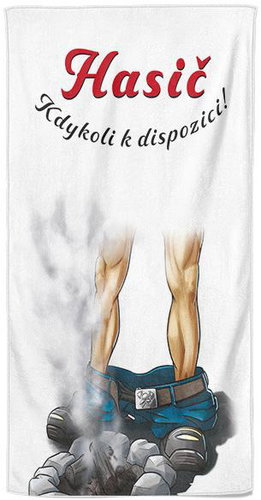 IMPAR Osuška Hasič k dispozici - Bath Towel - Main image