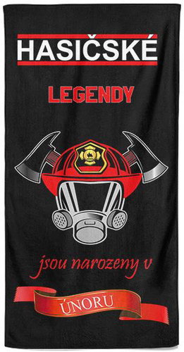 IMPAR Osuška Hasičské legendy - Únor - Bath Towel - Main image