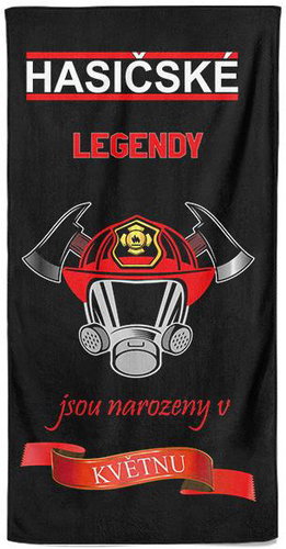 IMPAR Osuška Hasičské legendy - Květen - Bath Towel - Main image