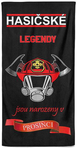 IMPAR Osuška Hasičské legendy - Prosinec - Bath Towel - Main image
