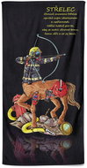 IMPAR Osuška Hasičské znamení Střelec - Bath Towel