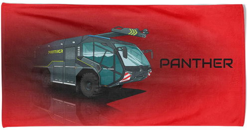 IMPAR Osuška Panther černý - Bath Towel - Main image