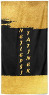 IMPAR Osuška Tatínek - gold - Bath Towel