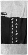 IMPAR Osuška Tatínek - silver - Bath Towel