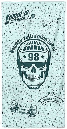 IMPAR Osuška Hokejové hlášky - Bath Towel - Main image