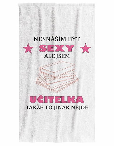 IMPAR Osuška Sexy učitelka - Bath Towel - Main image