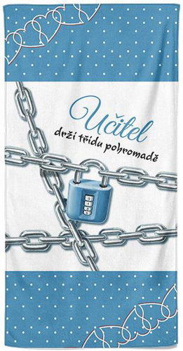 IMPAR Osuška Učitel drží třídu pohromadě - Bath Towel - Main image