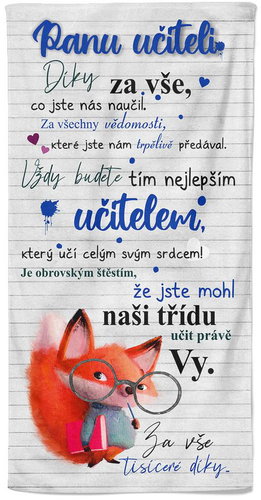 IMPAR Osuška Panu učiteli - Bath Towel - Main image