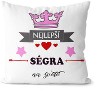 Impar Pillow The best sis in the world - Pillow