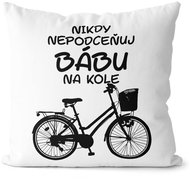 Impar Pillow Baba on a bike - Pillow