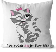 Impar pillow You are a kitty age 39 - Pillow