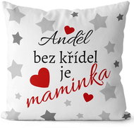 Impar Pillow Angel without wings is a mother - Pillow