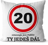Impar Pillow You keep going age 20 - Pillow