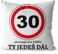 Impar Pillow You keep going age 30 - Pillow
