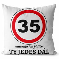 Impar Pillow You keep going age 35 - Pillow
