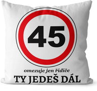 Impar Pillow You keep going age 45 - Pillow