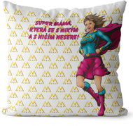 Imparpillow Supermom - Hair colour=Brown - Pillow