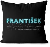 Impar pillow neon male name Francis - Pillow