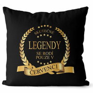 Impar pillow Real legends - months - July - Pillow