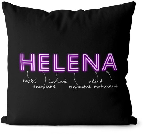 Impar pillow neon female name Helena - Pillow - Main image