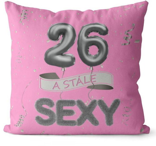 Impar Pillow Pink Still Sexy Age 26 - Pillow - Main image