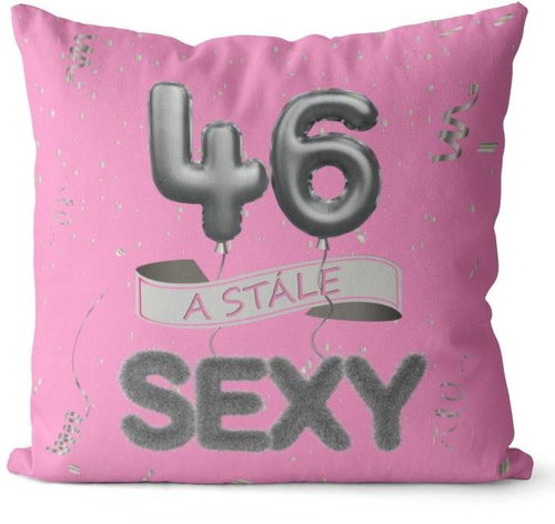 Impar Pillow Pink Still Sexy Age 46 - Pillow - Main image