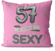 Impar Pillow Pink Still Sexy Age 57 - Pillow